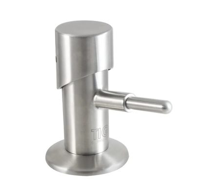 Dispensador de jabón liquido de mesón en acero