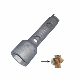 Detalle de encaje en Llave Copa Docol 00116600